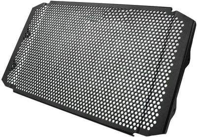 Motorfiets Radiator Beschermer - Grille Net - Motor Rijden - CNC Aluminium - N.v.t. - Zwart