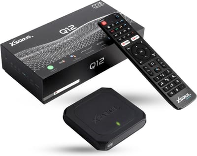 XSARIUS Q12 Android TV Box - MediaPlayer - Mediaspeler - Android 12 - 2GB DDR RAM en 16GB Flash - 4K Ultra HD