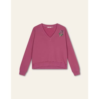 Oilily Hindra Sweater- maatL Rood Violet