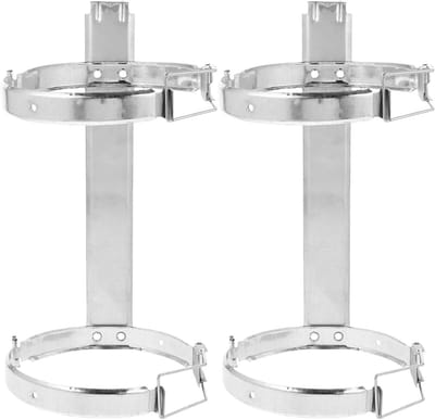 Brandblusser Beugel - Muurhouder Houder - Veilige Opslag - Snelle Noodtoegang - 27 cm - Zilver