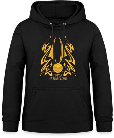 Harry Potter Gouden Snaai I Open At The Close Hoodie Dames