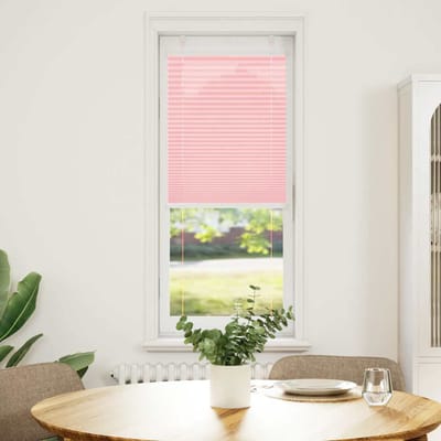 vidaXL - Plissé - rolgordijn - 40x150 - cm - stofbreedte - 39,4 - cm - polyester - roze
