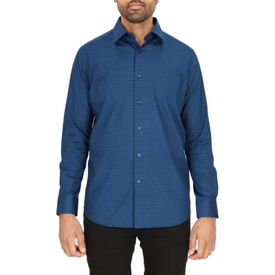 Scotch & Soda Dress Shirt Blue Größe: 39 | Business hemden Outlet | Herren | Blau