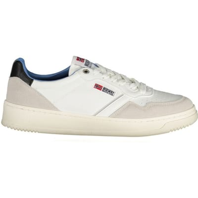 Noorwegen 1963 Bianco Polyurethaan Heren Sneakers