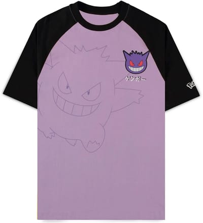 Pokémon - Gaming Oversized T-shirt - Gengar - Oversize - M tot XXL - voor Mannen - lila