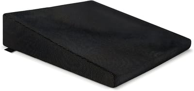 DnA® Wigkussen - Wigkussen Bed - Matrasverhoger - Zwart - 35cm x 35cm x 6cm