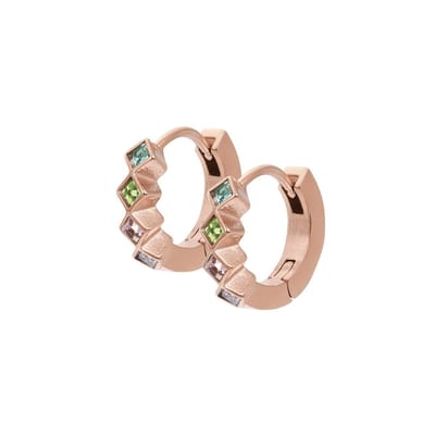 iXXXi Jewelry-Blossom-Rosé Goudkleurig-Dames Oorbellen