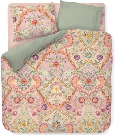 Pip Studio Saluti Grandi dekbedovertrek - Lits-Jumeaux XL - 260x200/220 - Pastel