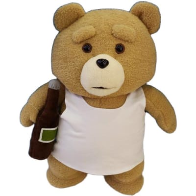 43cm 10 Stijlen Film Knuffelbeer Ted 2 Pluche Speelgoed Schort Zacht Gevuld Dier als Verjaardagscadeau voor Goede Vrienden 43cm