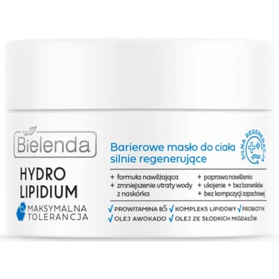 Bielenda Hydro Lipidium Maximum Tolerance Strongly Regenerating Barrier Body Butter 200 ml