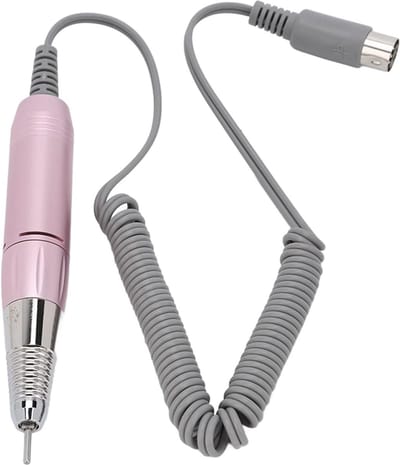 Draagbare Elektrische Nagel Boor Machine - Metalen Elektrische Nagelvijl - Handvat Polijsten - Pedicure Accessoires Thuis Salon Gebruik .
