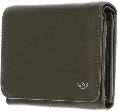 Golden Head Leren portemonnee Madrid RFID Protect RV-Börse 3335 Oliv olijfgroen