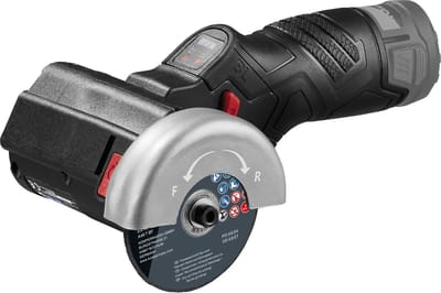 Parkside Accu- Haakse slijpmachine - 12V - Zonder Accu - Incl koffer - LED-display