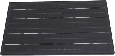 Zonnepaneel - Fotovoltaïsch paneel - Apparaten opladen - Verstelbare hoek - 10W - Zwart