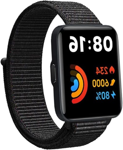 Verstelbare Nylon Solo Loop Armband voor Mannen en Vrouwen - Ademend en Comfortabel Vervangende Horlogeband met Klittenband