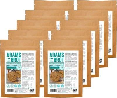 Adams Brot | Brötchen 4-Korn | 10 stuks | 10 x 200g