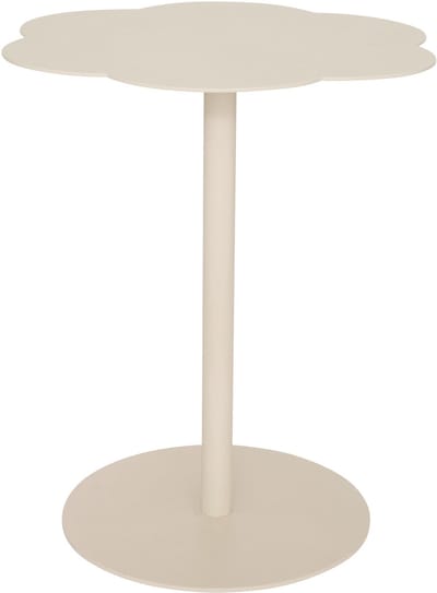 Atmosphera Fiora Bijzettafel - Ø43xH51cm - Ivoor