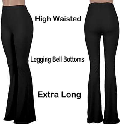 Flared Bell Bottoms voor Dames - Zachte Rekbare Loungewear en Yoga Broeken