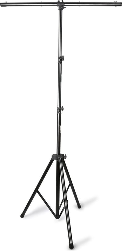 Lichtstatief met T-bar - BeamZ LS30T - Metalen lichtstandaard met max. hoogte van 3,6 meter