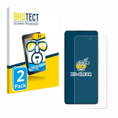 BROTECT - Screenprotector voor Oppo K13 - Folie Beschermfolie transparant 2 Stuks