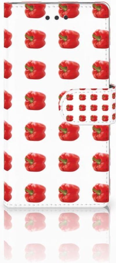 Huawei Ascend P8 Lite Book Cover Paprika Red