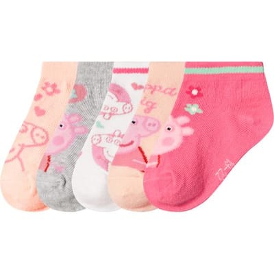 Lidl 5 Paar kinder sokken (Peppa Pig, 19-22)