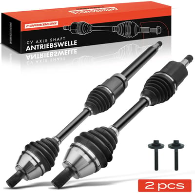Frankberg 2x Aandrijfas Vooras voor Volvo C30 S40 II V50