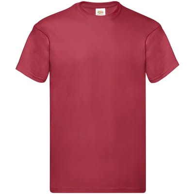 Katoenen T-shirt Fruit of the Loom Original