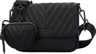 bugatti Schoudertas Sira Crossbody Bag Black Zwart