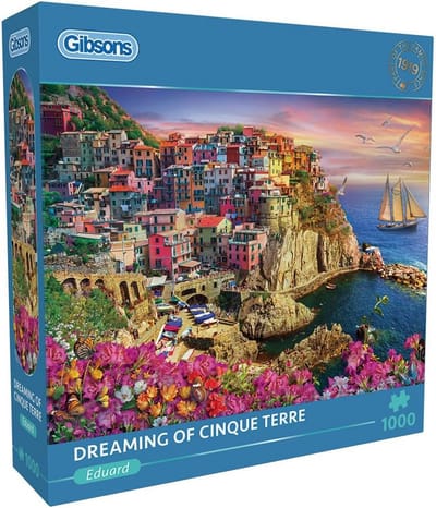 1000 Stukjes Legpuzzel Landschap van Italië - Puzzelstukken van Hoge Kwaliteit
