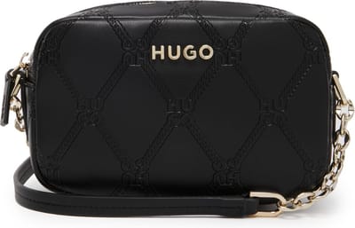 HUGO Schoudertas Chris SM Crossbody DMR Black Zwart