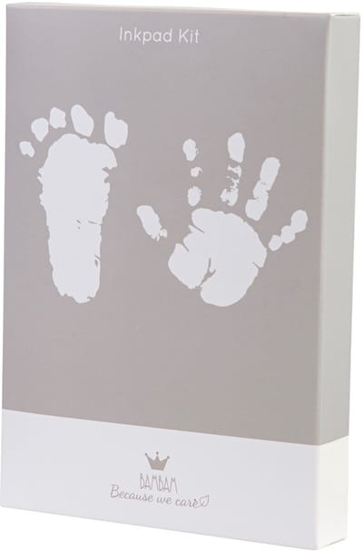 BAMBAM Inkt afdruk set voor baby handje of voetje
