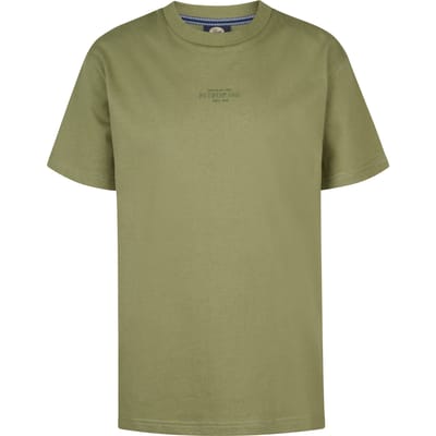 Petrol Industries - Jongens Logo T-shirt Clam - Groen - Maat 104