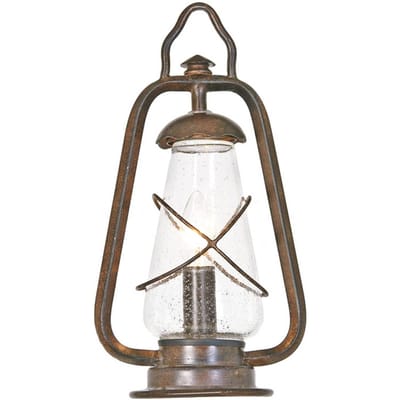 Elstead Lighting Mini LED Tuin Pilaar Miners | 1X E27 Max 60W | IP44 (Outdoor) | Old Bronze