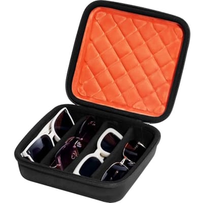 Brillenkoker voor meerdere brillen en zonnebrillen - Organizer voor maximaal 7 brillen, perfect voor thuis en onderweg