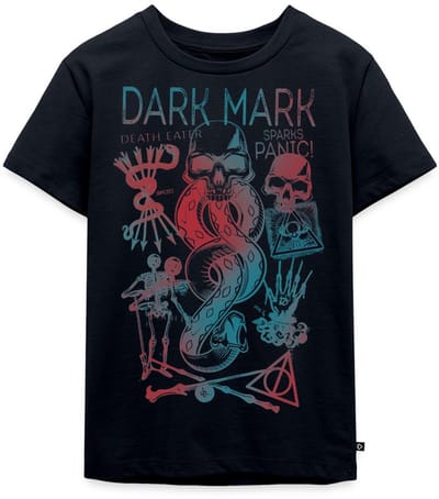 Harry Potter Duistere Teken & Gruzielement Ontwerp Premium T Shirt Kinderen