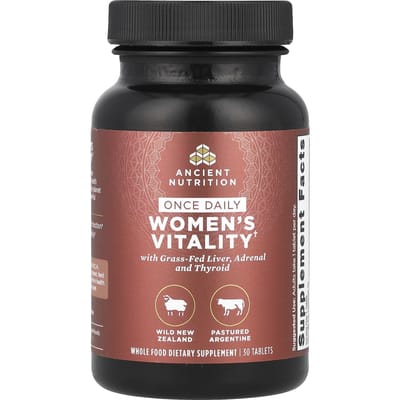 Ancient Nutrition, Vitalité féminine, 30 comprimés