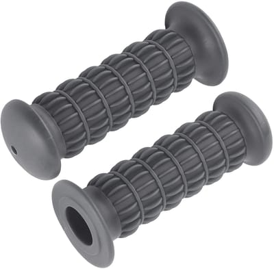 Golden crown - Stuurgrepen - Antislip - Schokbestendig - Universeel - Rubber - Motoraccessoires - Geschikt voor 25-28 mm - Gloednieuw