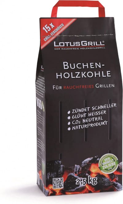 LotusGrill Houtskool Beuken zak - 2.5 kg