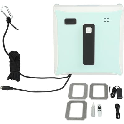 Machine de Nettoyage de Vitres Intelligente Double Pulvérisation d'Eau Télécommande Robot Nettoyeur de Vitres 100?240 V