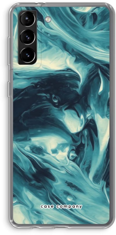 Case Company® - Hoesje geschikt voor Samsung Galaxy S21 Plus hoesje - Dreaming About Whales - Soft Cover Telefoonhoesje - Bescherming aan alle Kanten en Schermrand