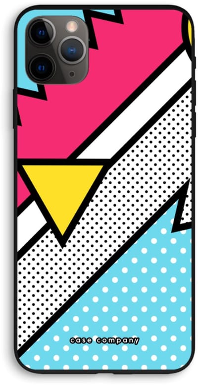 Case Company® - Hoesje geschikt voor iPhone 11 Pro Max hoesje - Pop Art #3 - Biologisch Afbreekbaar Telefoonhoesje - Bescherming alle Kanten en Schermrand