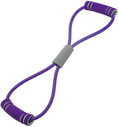 NTH products- Stretchband 8-vormig - Fitnessband - Spanningstrainingband - Elastische Band - PVC - Lichtgewicht 40 g
