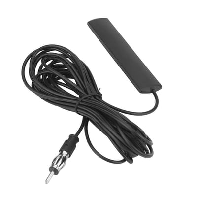 SnelShoppen - Universele Auto Radio Antenne met 5m Kabel - FM Antenne voor Auto's - Compact en Handig voor Duidelijke Ontvangst