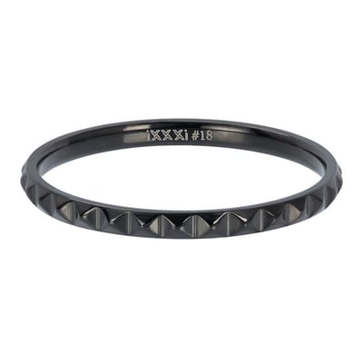 iXXXi Vulring Pyramid 2 mm Zwart | Maat 17