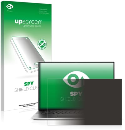 upscreen - privacy screenprotector voor Dell XPS 15 9510 Non-Touch - Folie Beschermfolie Blauwlichtfilter