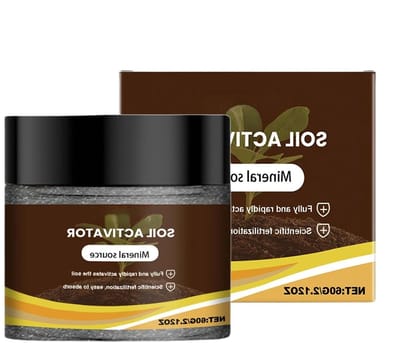 Bodem Revitalizer - Grond Gezondheids Booster - Planten Groei Stimuleren - Natuurlijke Voedingsstoffen - 60 Gram - Niet Van Toepassing