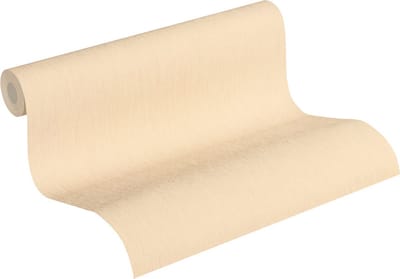 Ton sur ton behang Profhome 373751-GU vliesbehang licht gestructureerd tun sur ton mat crème 5,33 m2