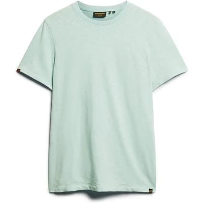 Superdry Slub T-Shirt Melange Lichtblauw