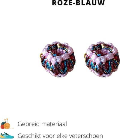 Beste Veters - Schoenaccessoires - Veter gesp - Veters - Schoen bedel - Schoenaccessoires glitter - Gesp blauw - Feestdagen